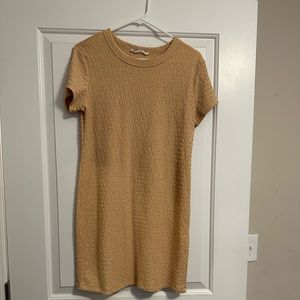 Elodie texture dress in cream